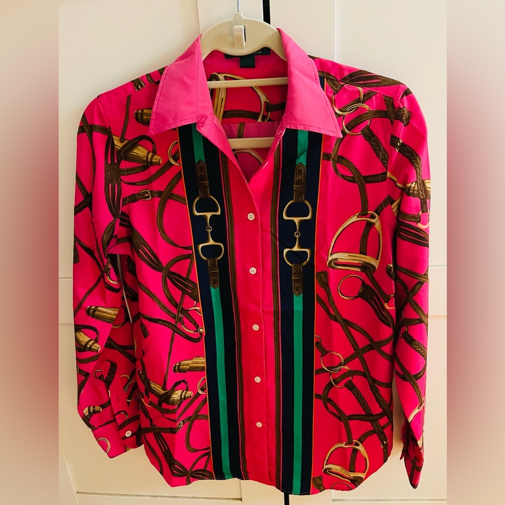 Ralph Lauren button down blouse